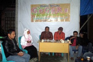 Suasana Diskusi GeGaRa.(Lintas Gayo | Maharadi)