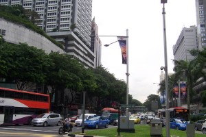 Suasana lalulintas di Orchad RD, Singapore.(Lintas Gayo | a. ZaiZa)