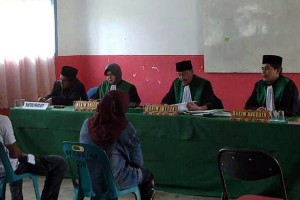 sidang itsbat nikah.(Lintas Gayo | Mahbub) 