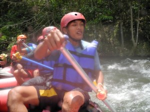 Tim Biru Peusangan Rafting Club (PRC). (Lintas Gayo | Kha A Zaghlul)