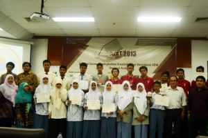 Foto bersama peserta i-SAT 2013.(Lintas Gayo | ist) 