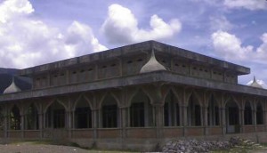 Masjid Jamik Al-Huda Kampung Jagong, Kec.Jagong Jeget Kab.Aceh Tengah. Di komplek masjid ini berdiri Dayah Al-Huda dan MAS Al-Huda. (Lintas Gayo | Mahbub Fauzie)