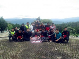 X-Rules 123 Motorclub di komplek Tugu Radio Rimba Raya. (Lintas Gayo | Ami)