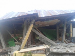 Rumah Warga Rusak Berat di desa Cang Duri Kec. Ketol (LG)