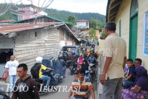 Warga Panik saat gempa terjadi di Kota Takengon 