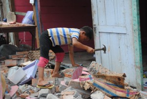 Kumpulkan sisi bangunan 