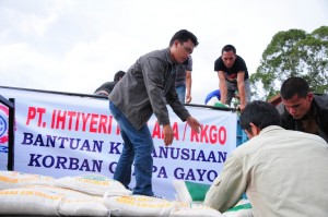 PT.Ihtiyer Menyalurkan Bantuan Gempa Bumi Aceh Tengah dan Bener Meriah