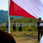 Pembacaan Ikrar oleh Ketua Pemuda Kebayakan ( Foto : Maharadi)