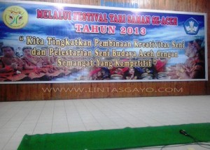 Yayasan Olahraga dan Seni Aceh adakan Festival Saman di GOS Takengon ( Foto : Zan.KG)