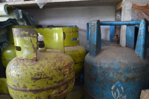 LPG 3 Kg dan 15 Kg (Foto: Fazri Gayo)