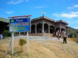 Mesjid Watani Tanoh Depet Kecamatan Celala Kabupaten Aceh Tengah