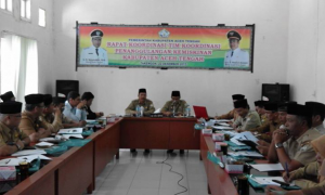 Suasana rapat penanggulangan kemiskinan Kabupaten Aceh Tengah, selasa, 22 Desember 2015 (Foto : ist)