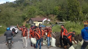 Pemuda panca sila bergotong royong (Foo B/ Khairul Ahyar)