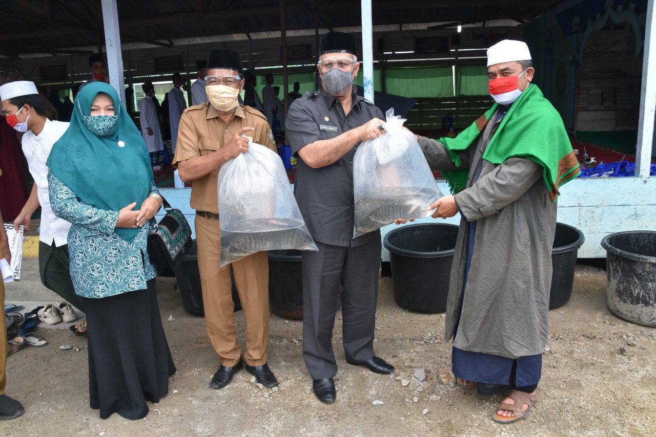 Bupati Shabela Gencarkan Sosialisasi Gemarikan, Gandeng TP PKK Kabupaten. Selasa (06/10/20).