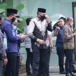 Plt Gubernur Aceh, Nova Iriansyah usai mengikuti rapat penyerapan Anggaran Pendapatan, dan Belanja Daerah (APBD) tahun 2020 di Istana Kepresidenan, Bogor, Rabu, (15/7/2020). [Foto: Humas BPPA]