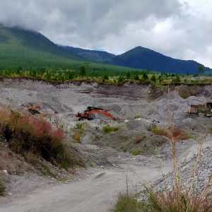 Salah Satu Galian C yang ada di Dusun Musara Pakat Kampung Wih Pesam, Bener Meriah.