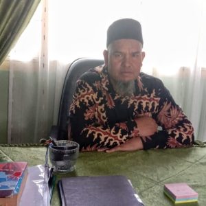 Syafit'i Saat Kepala MTsN 1 Bener Meriah